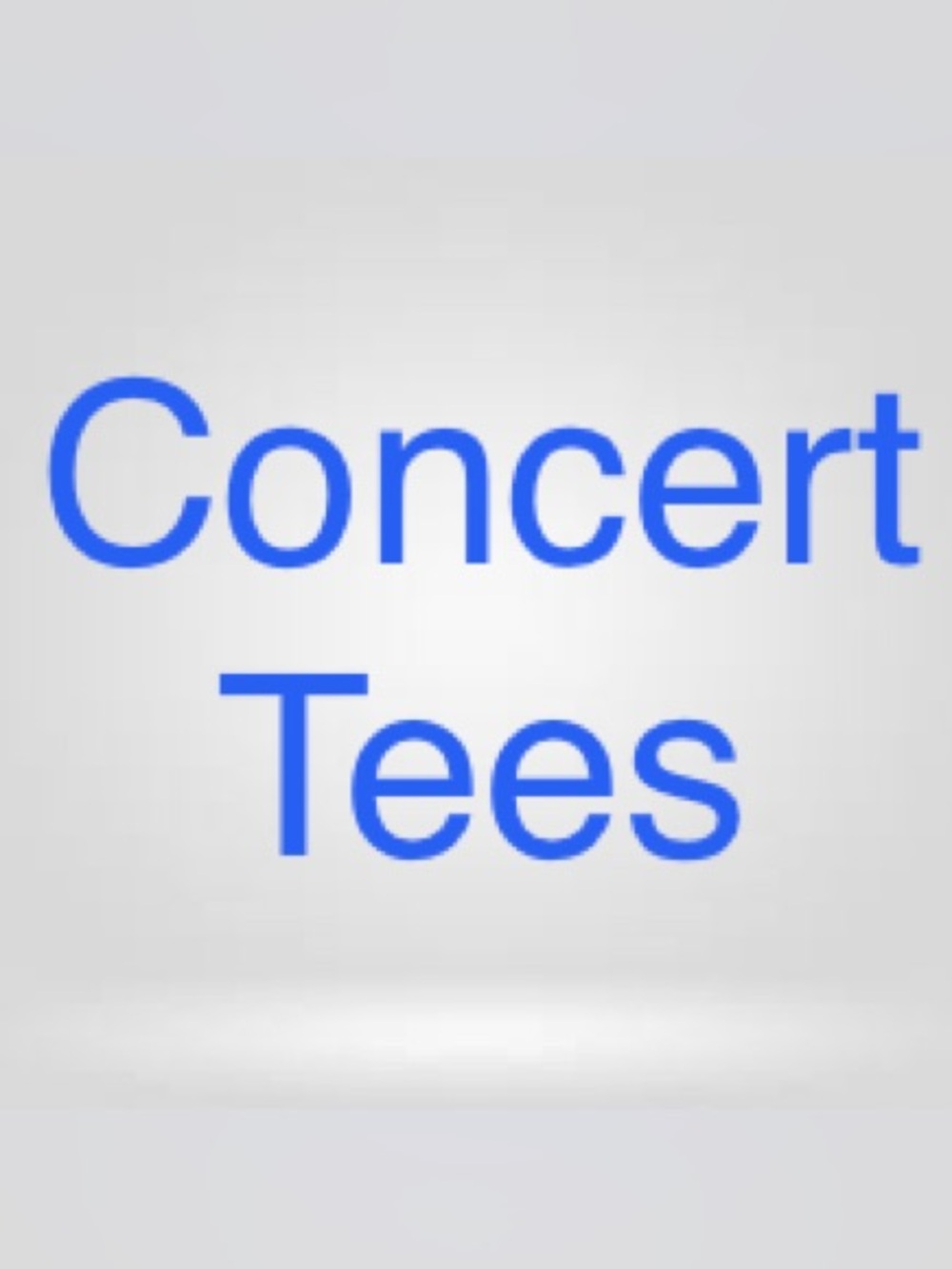 Bundle Up! Concert Tees